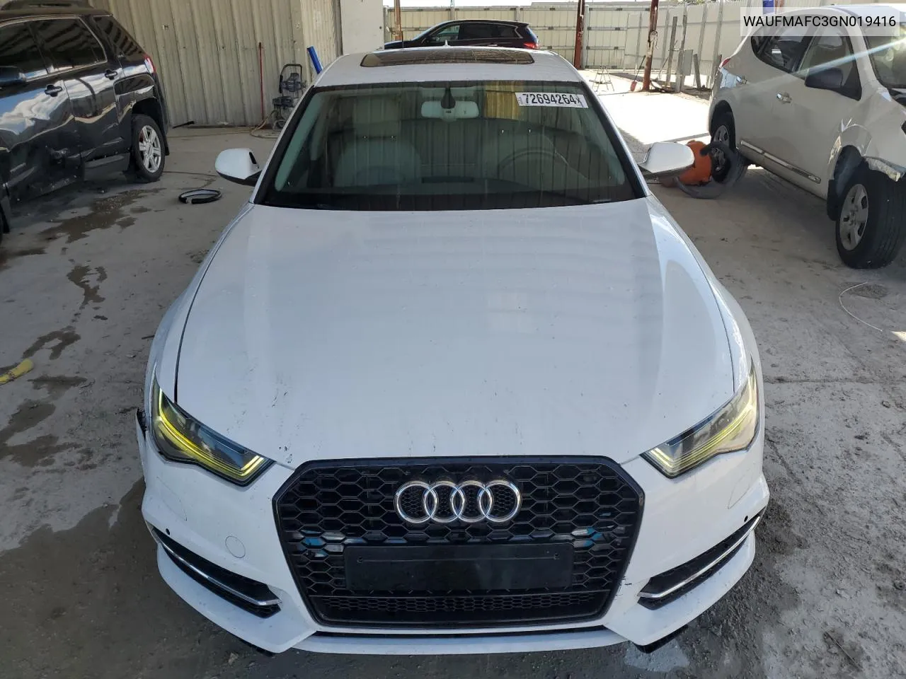 2016 Audi A6 Premium Plus VIN: WAUFMAFC3GN019416 Lot: 72694264