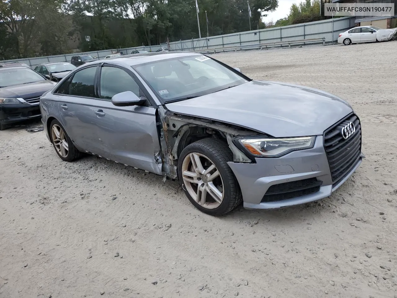 2016 Audi A6 Premium VIN: WAUFFAFC8GN190477 Lot: 73003454