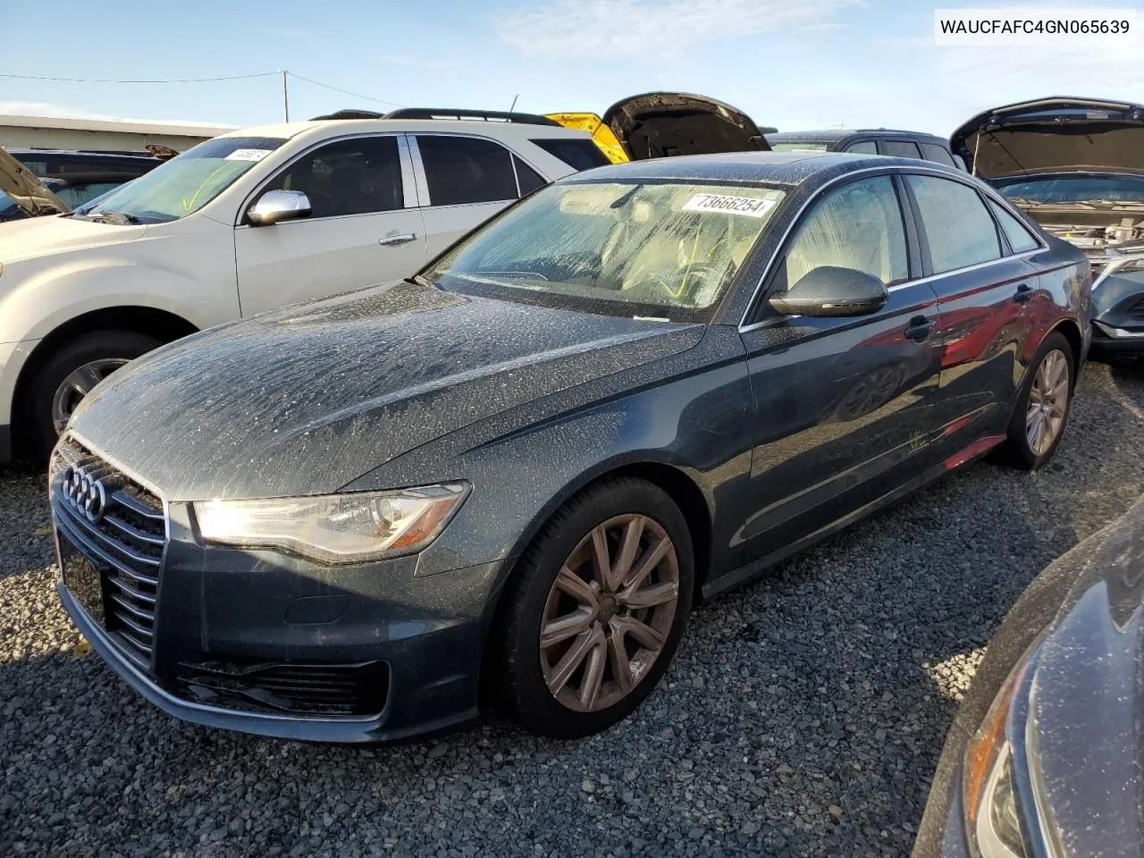 2016 Audi A6 Premium VIN: WAUCFAFC4GN065639 Lot: 73666254