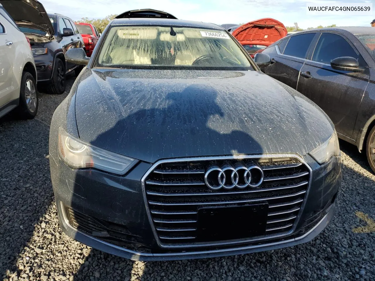 2016 Audi A6 Premium VIN: WAUCFAFC4GN065639 Lot: 73666254