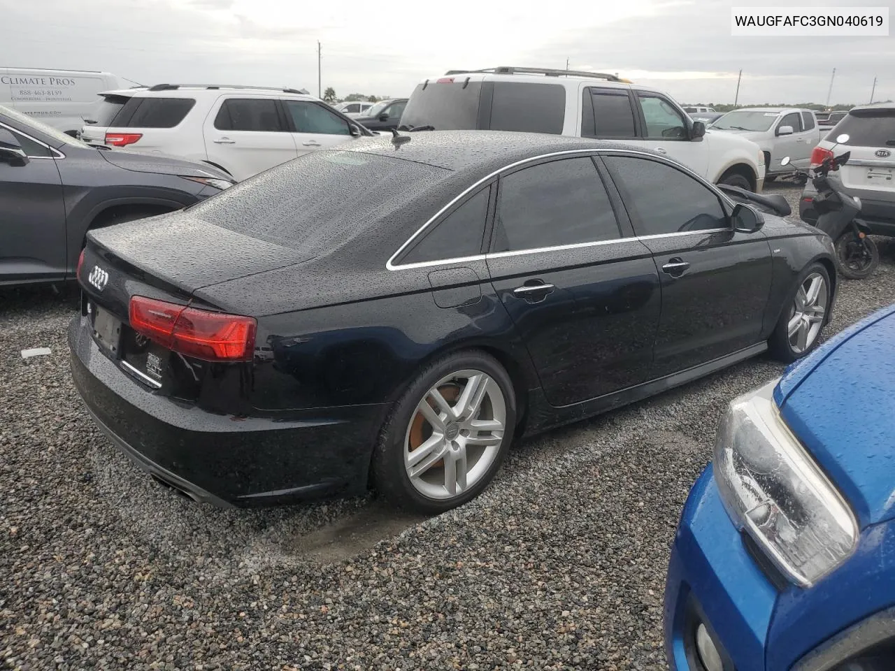 2016 Audi A6 Premium Plus VIN: WAUGFAFC3GN040619 Lot: 74128424