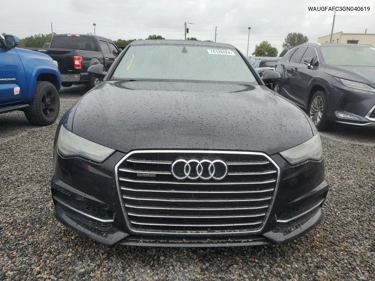 2016 Audi A6 Premium Plus VIN: WAUGFAFC3GN040619 Lot: 74128424