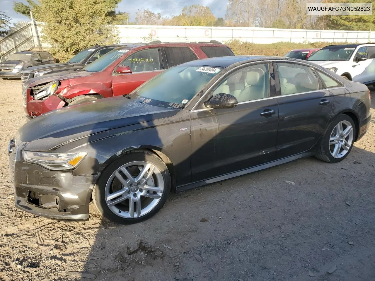 2016 Audi A6 Premium Plus VIN: WAUGFAFC7GN052823 Lot: 74208404