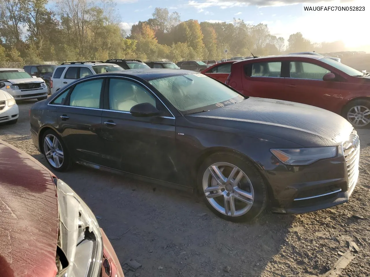 2016 Audi A6 Premium Plus VIN: WAUGFAFC7GN052823 Lot: 74208404