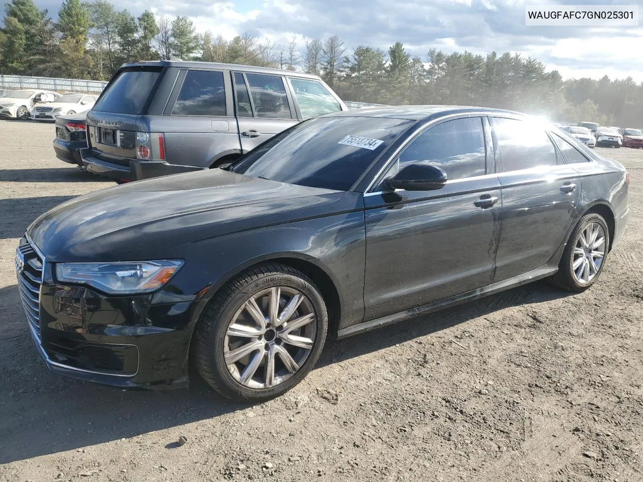 2016 Audi A6 Premium Plus VIN: WAUGFAFC7GN025301 Lot: 75518734