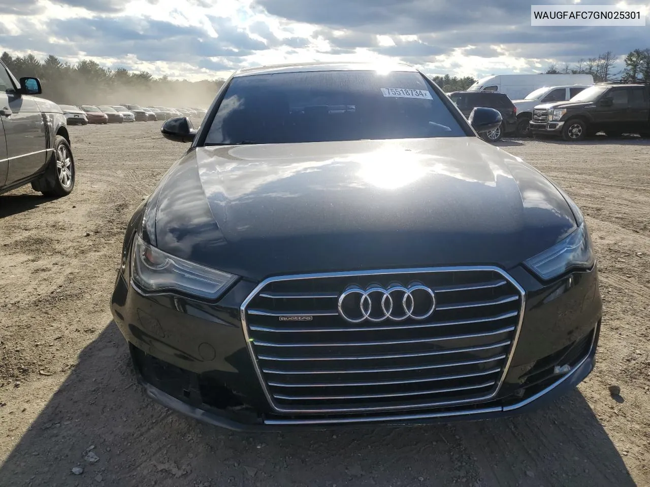 2016 Audi A6 Premium Plus VIN: WAUGFAFC7GN025301 Lot: 75518734