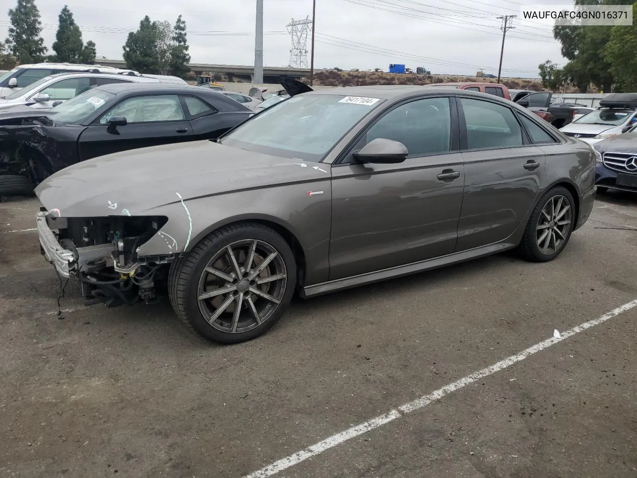 WAUFGAFC4GN016371 2016 Audi A6 Premium Plus