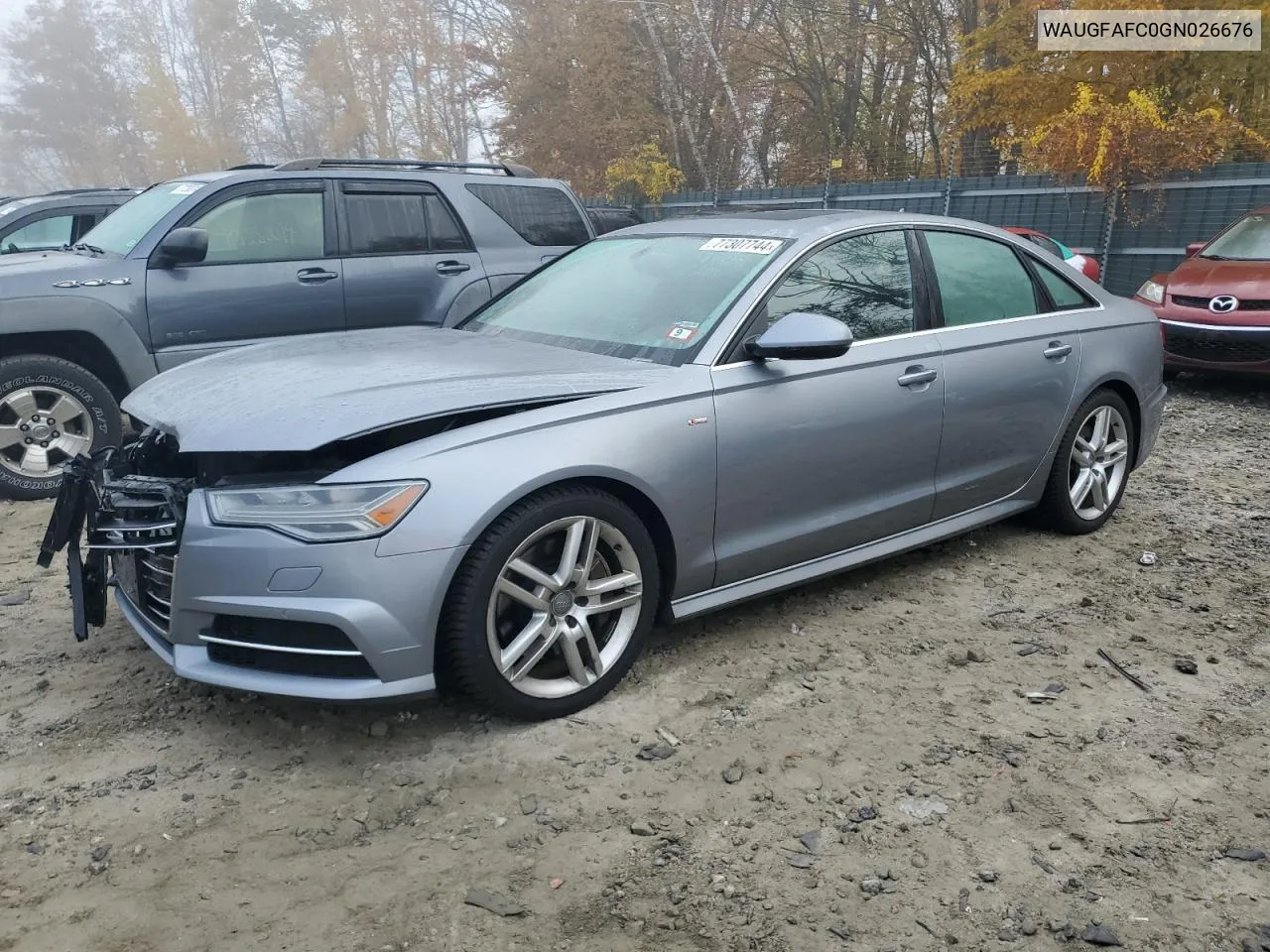 2016 Audi A6 Premium Plus VIN: WAUGFAFC0GN026676 Lot: 77307744