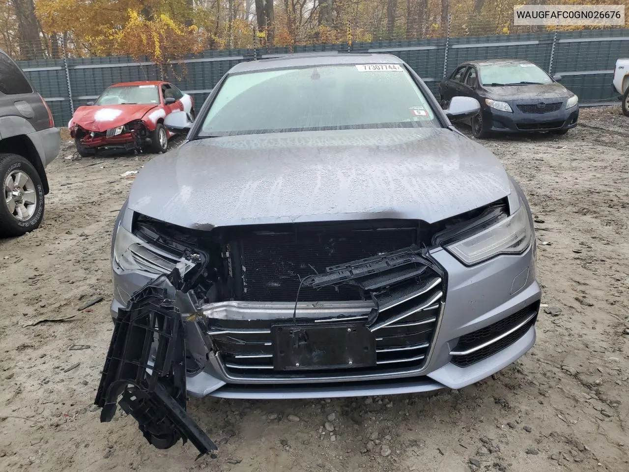 2016 Audi A6 Premium Plus VIN: WAUGFAFC0GN026676 Lot: 77307744