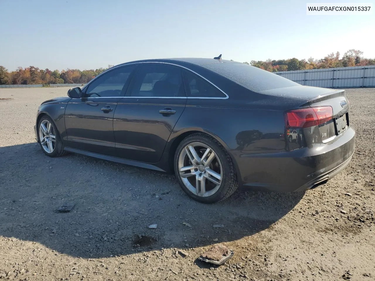 2016 Audi A6 Premium Plus VIN: WAUFGAFCXGN015337 Lot: 77827444