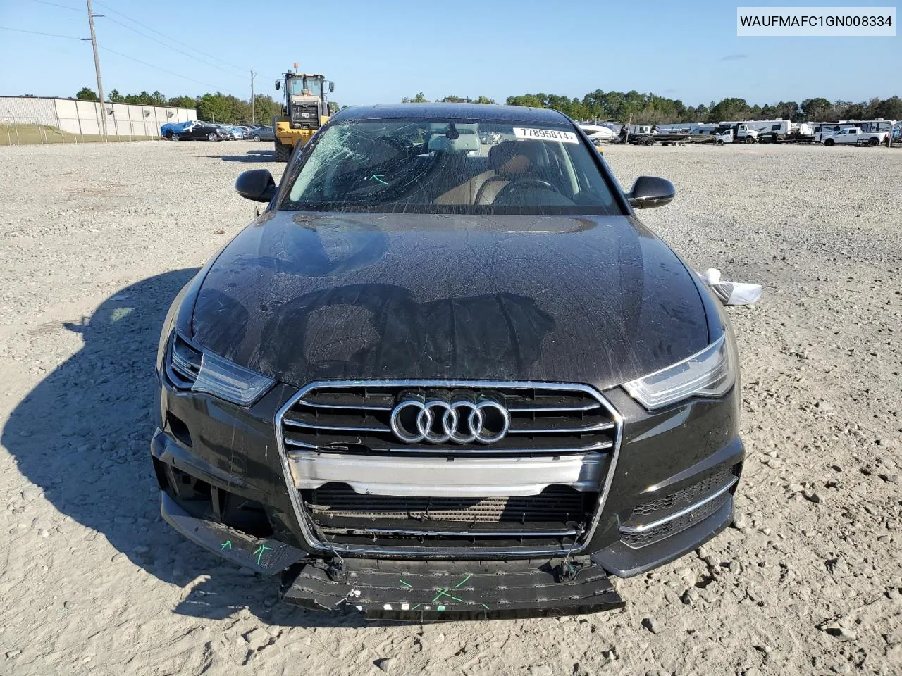 2016 Audi A6 Premium Plus VIN: WAUFMAFC1GN008334 Lot: 77895814