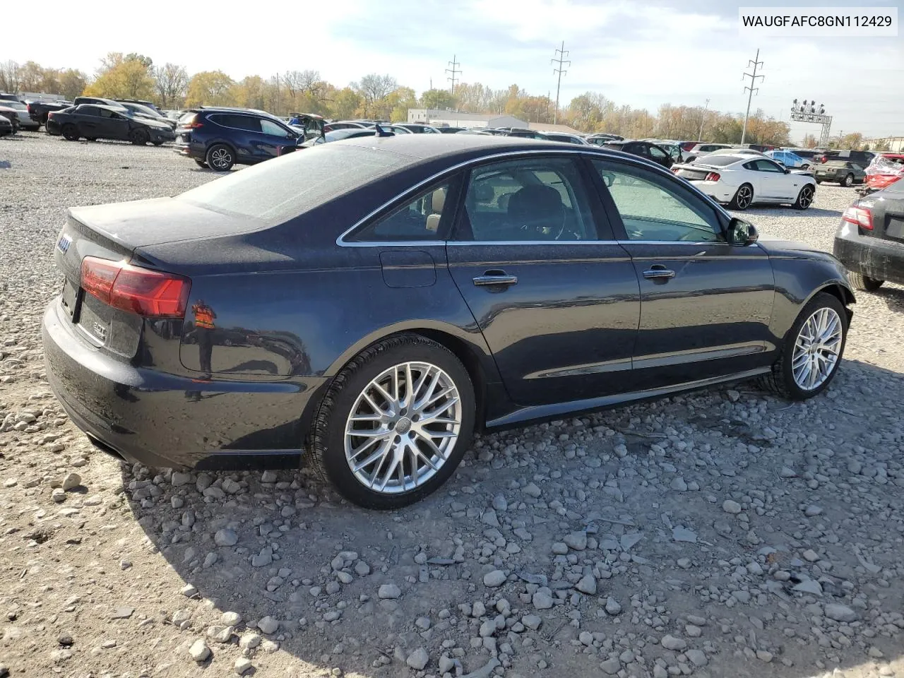 2016 Audi A6 Premium Plus VIN: WAUGFAFC8GN112429 Lot: 77988014