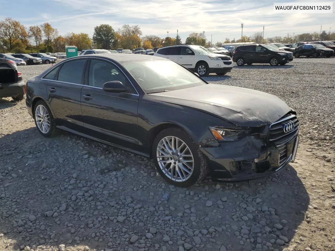 2016 Audi A6 Premium Plus VIN: WAUGFAFC8GN112429 Lot: 77988014