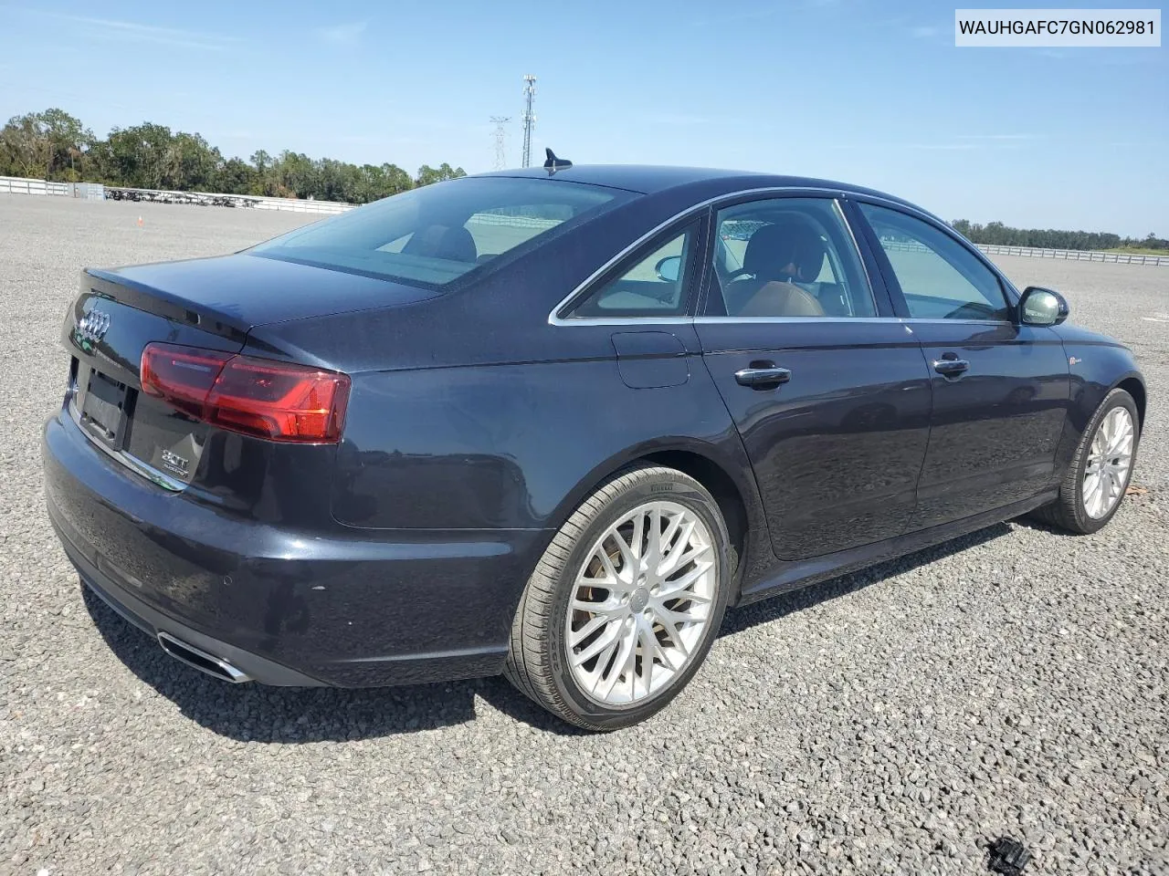 2016 Audi A6 Prestige VIN: WAUHGAFC7GN062981 Lot: 78050154