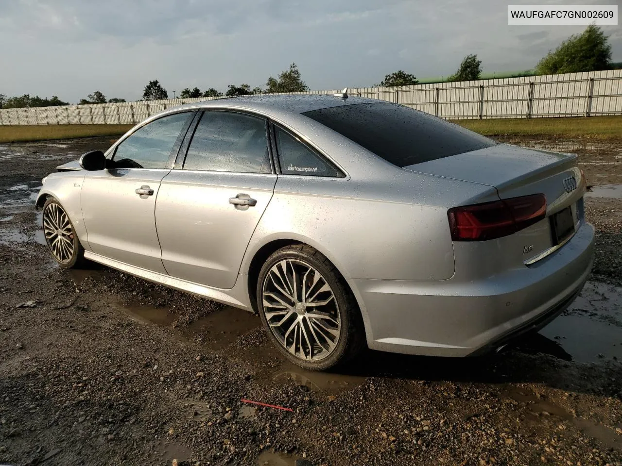 2016 Audi A6 Premium Plus VIN: WAUFGAFC7GN002609 Lot: 78758014