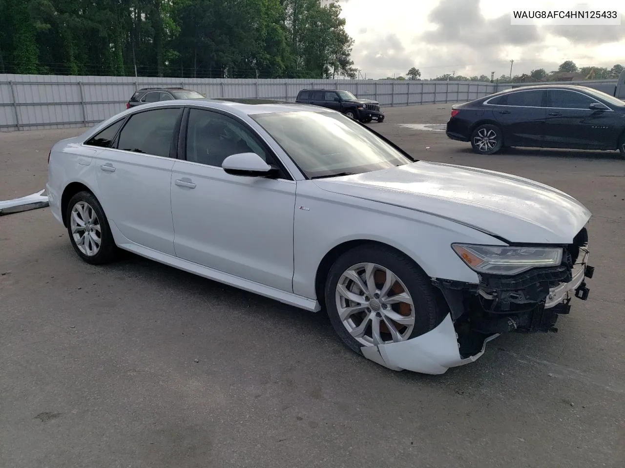 2017 Audi A6 Premium Plus VIN: WAUG8AFC4HN125433 Lot: 52296944