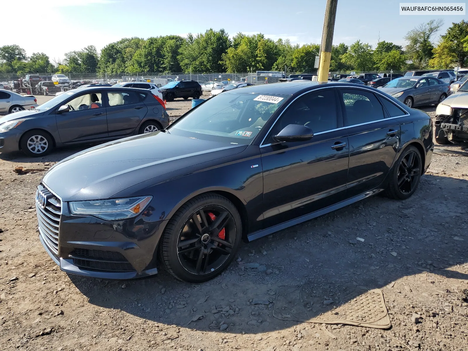 2017 Audi A6 Premium VIN: WAUF8AFC6HN065456 Lot: 67230044