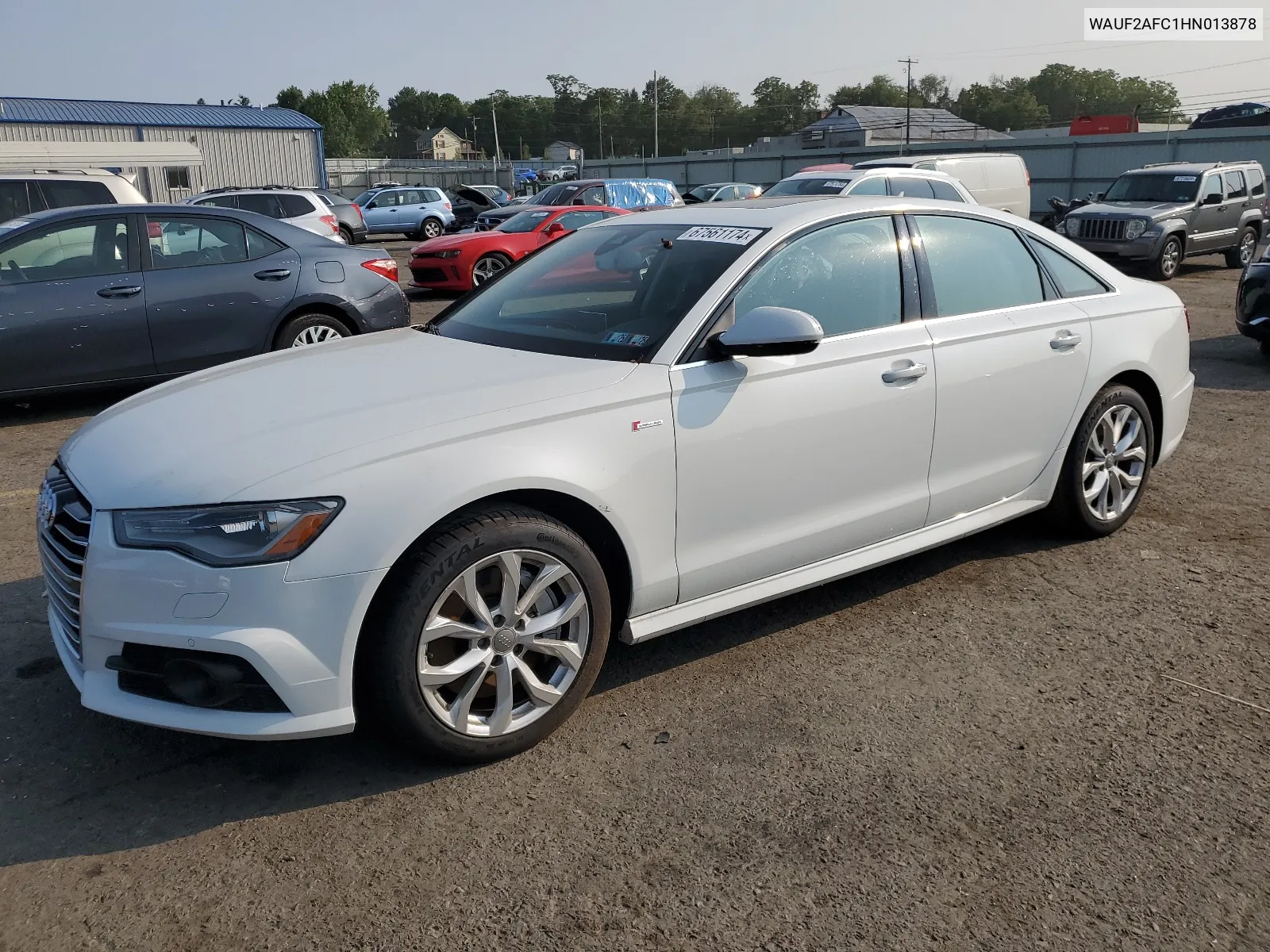 2017 Audi A6 Premium Plus VIN: WAUF2AFC1HN013878 Lot: 67561174