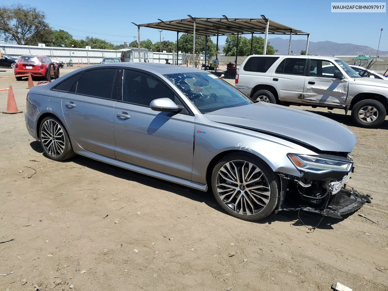 2017 Audi A6 Prestige VIN: WAUH2AFC8HN097917 Lot: 68726044