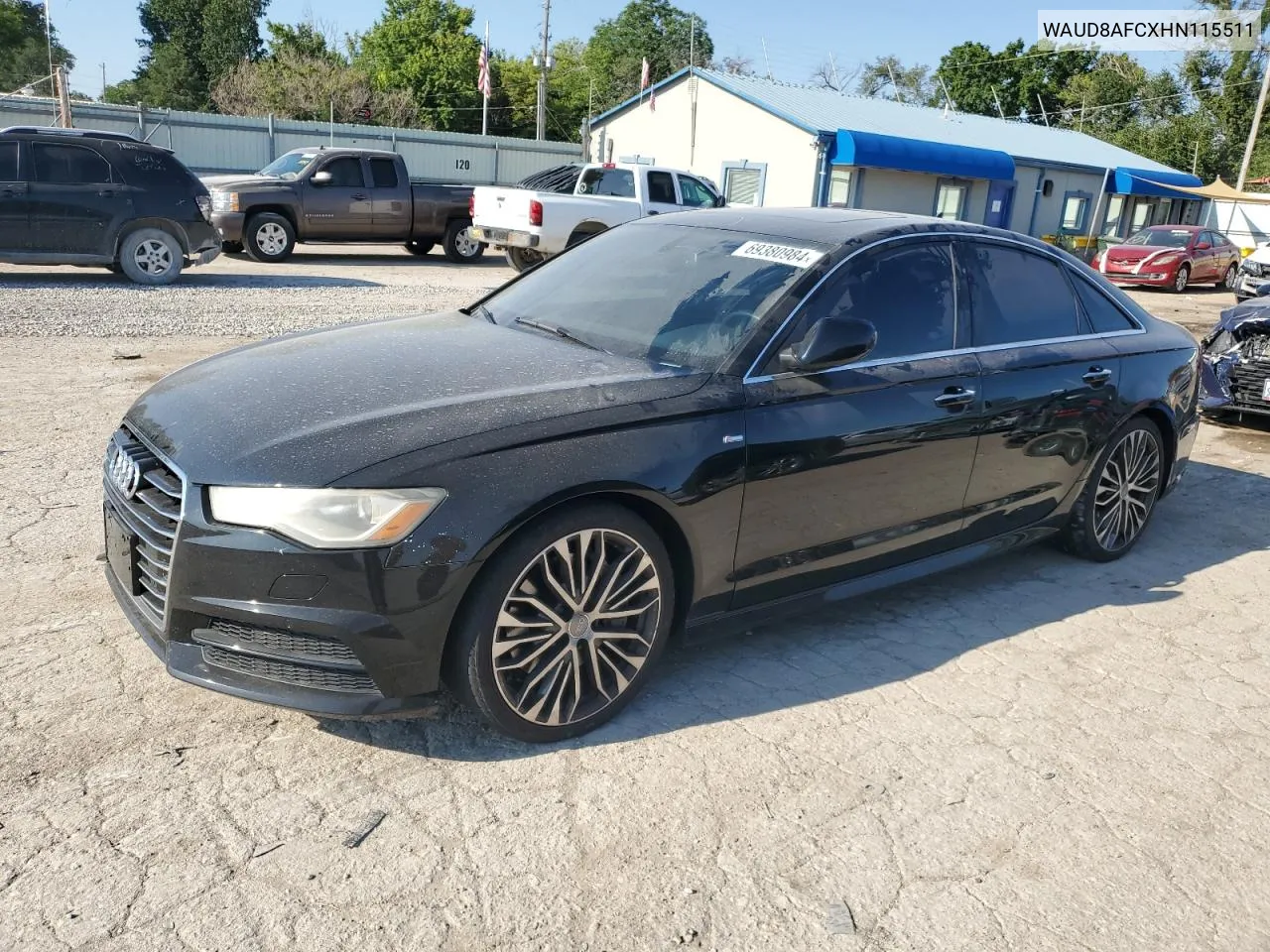 2017 Audi A6 Premium Plus VIN: WAUD8AFCXHN115511 Lot: 69380984