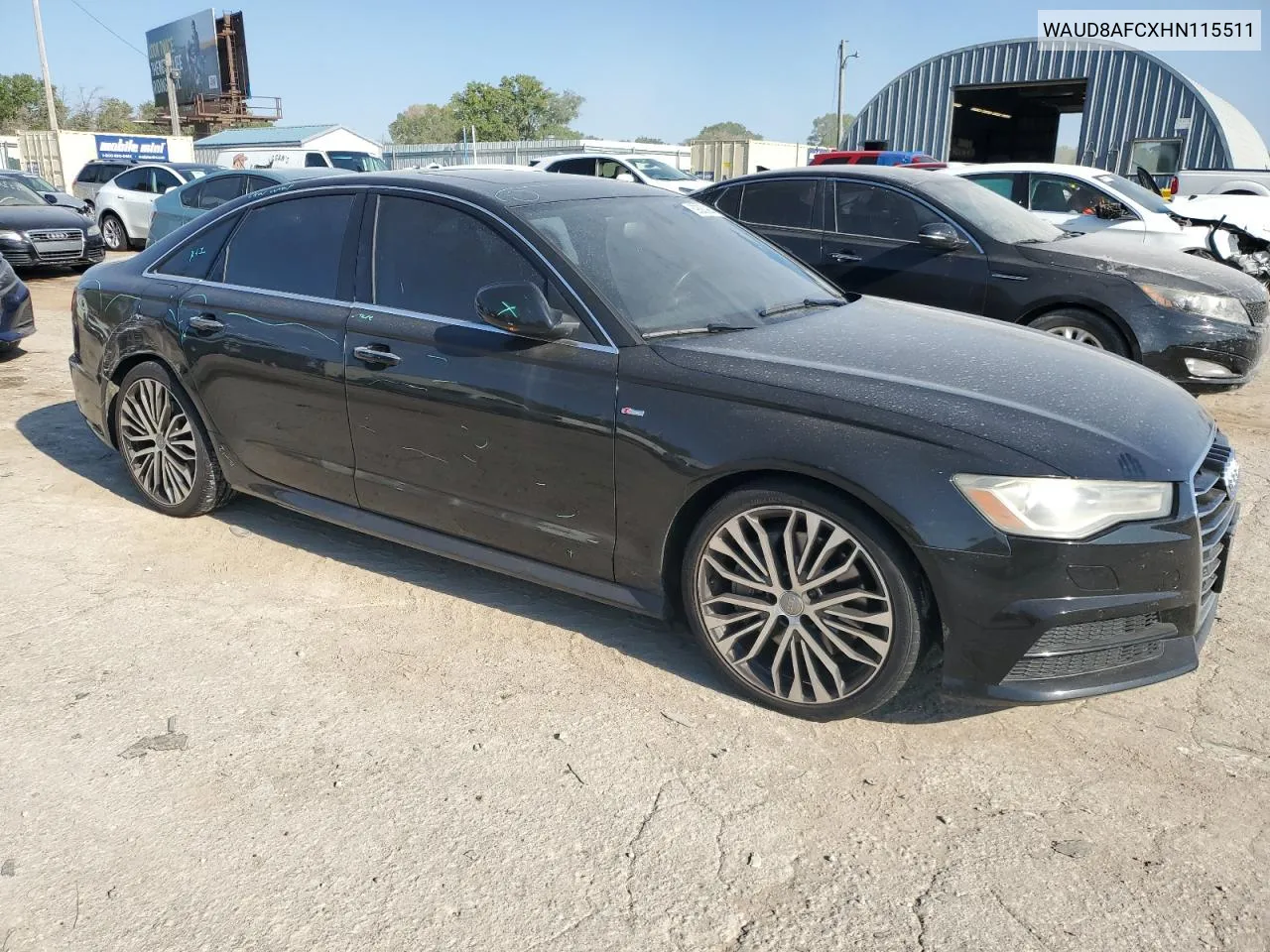 2017 Audi A6 Premium Plus VIN: WAUD8AFCXHN115511 Lot: 69380984