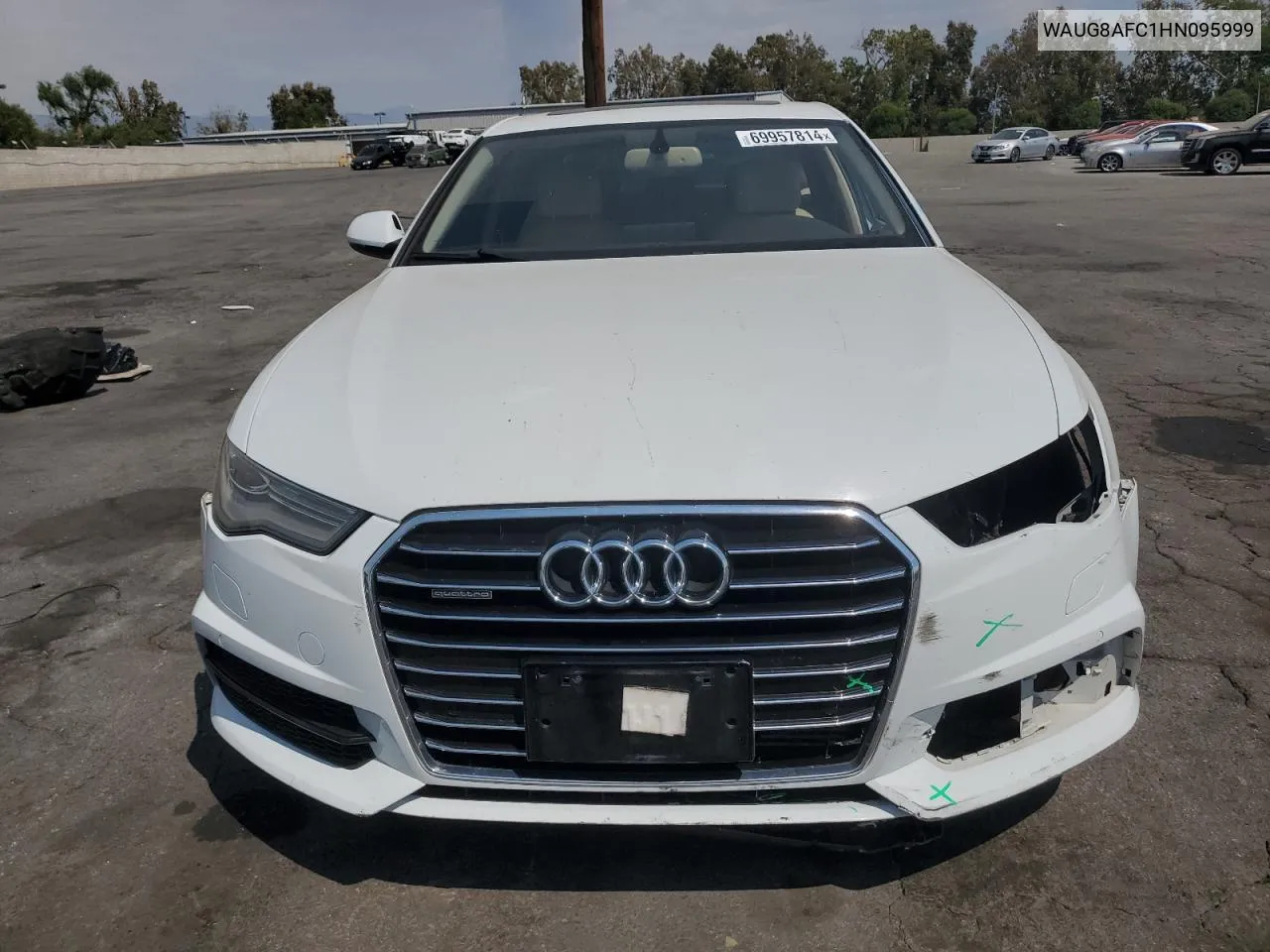 2017 Audi A6 Premium Plus VIN: WAUG8AFC1HN095999 Lot: 69957814