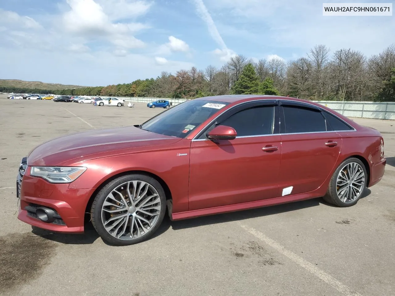 2017 Audi A6 Prestige VIN: WAUH2AFC9HN061671 Lot: 71820484