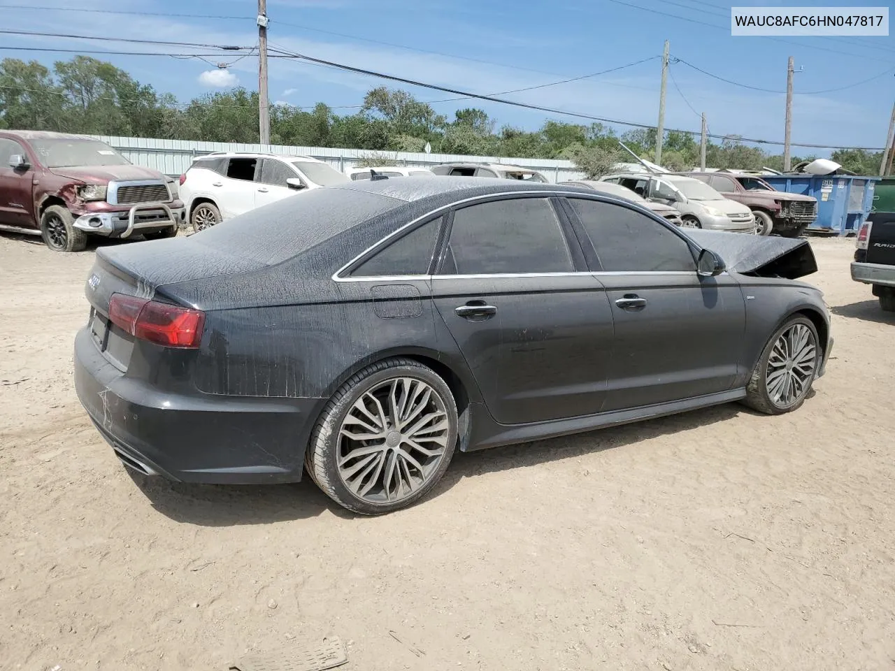 2017 Audi A6 Premium VIN: WAUC8AFC6HN047817 Lot: 72322754