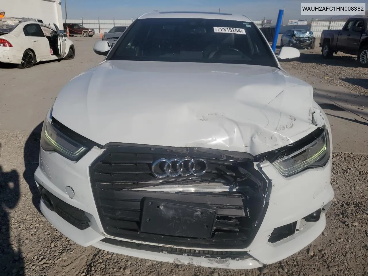 2017 Audi A6 Prestige VIN: WAUH2AFC1HN008382 Lot: 72815284