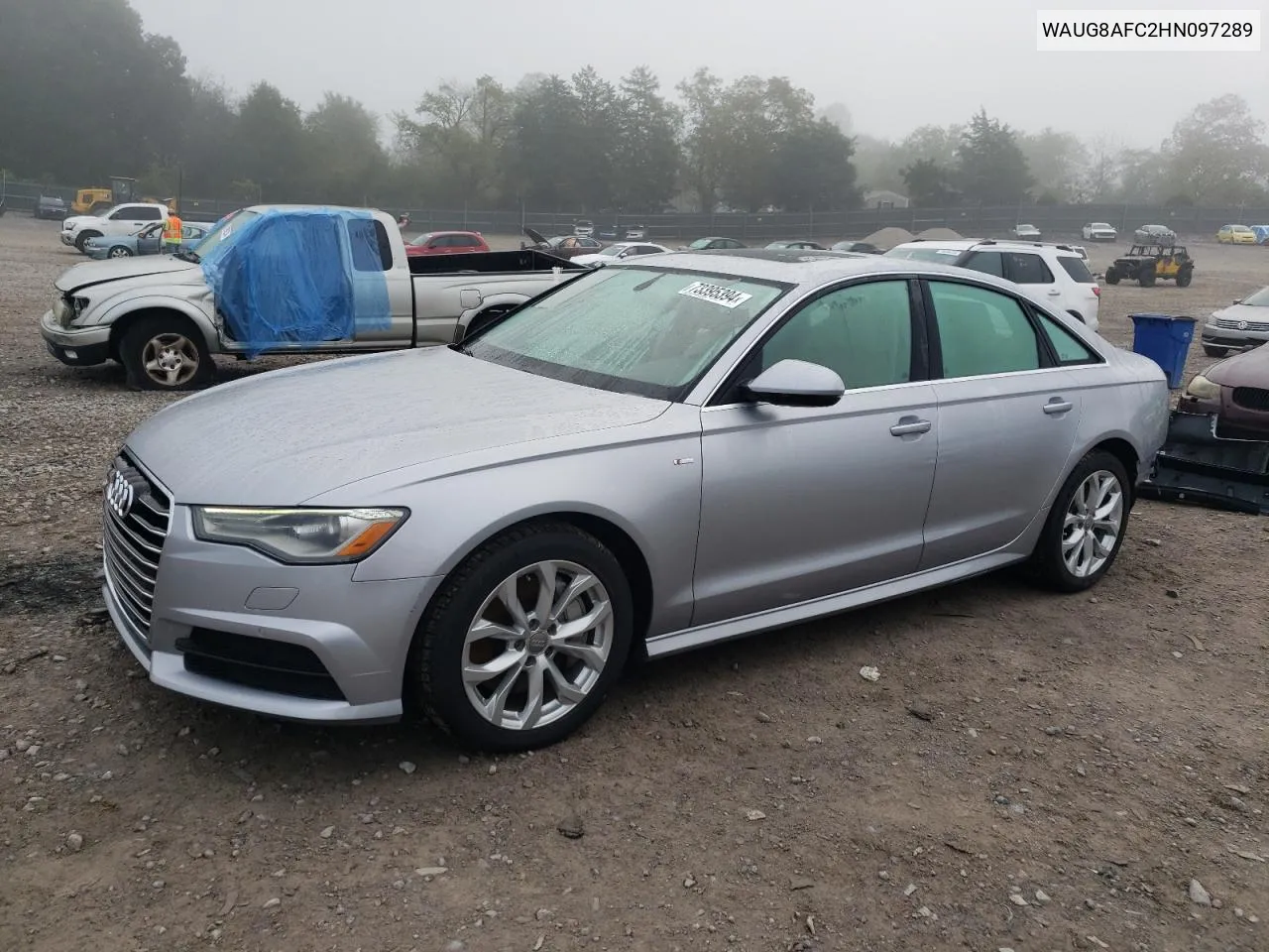 2017 Audi A6 Premium Plus VIN: WAUG8AFC2HN097289 Lot: 73395394