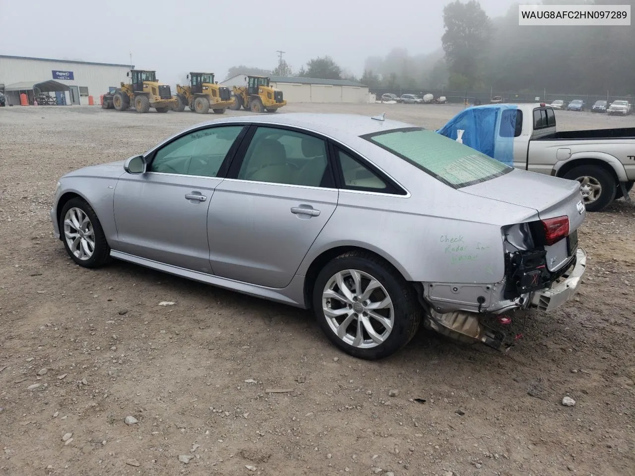 WAUG8AFC2HN097289 2017 Audi A6 Premium Plus