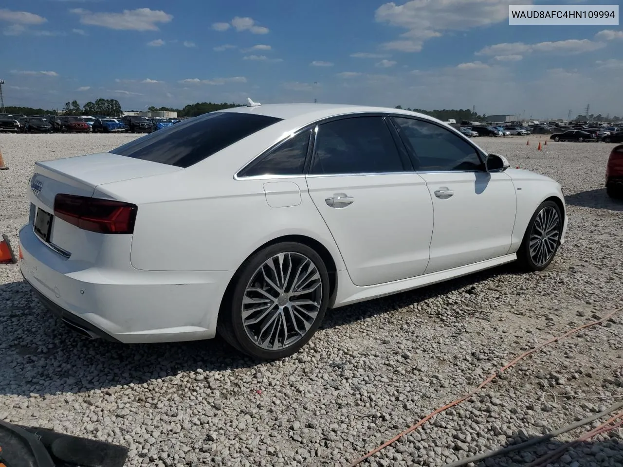 2017 Audi A6 Premium Plus VIN: WAUD8AFC4HN109994 Lot: 73421494