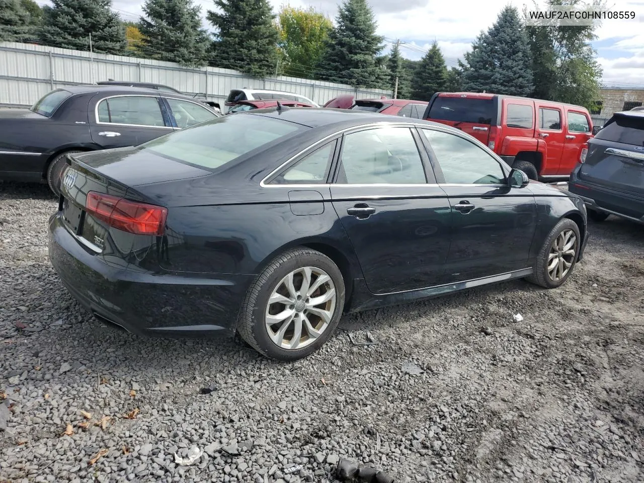 2017 Audi A6 Premium Plus VIN: WAUF2AFC0HN108559 Lot: 74191014