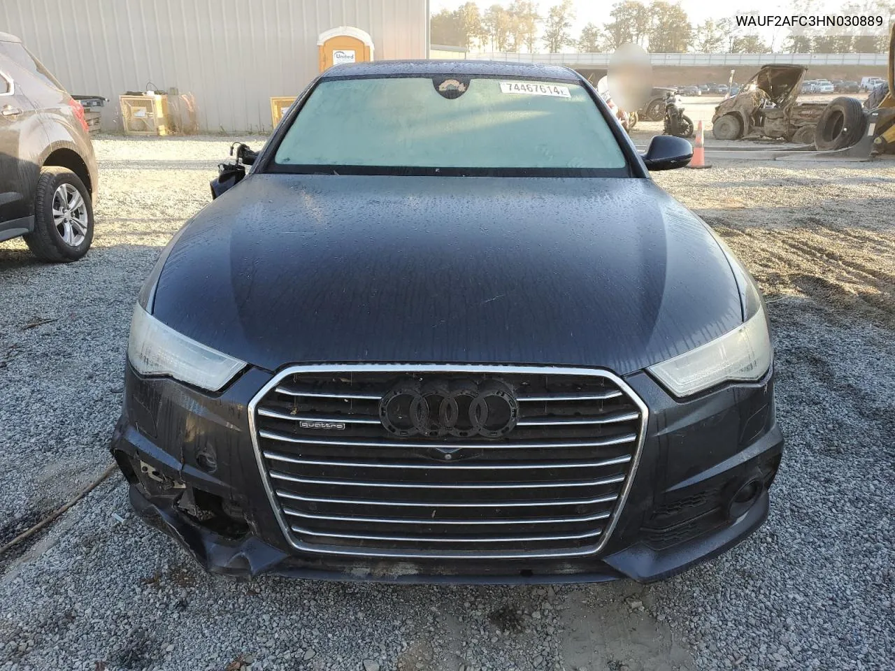 2017 Audi A6 Premium Plus VIN: WAUF2AFC3HN030889 Lot: 74467614