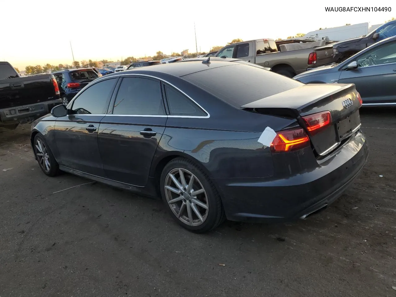 2017 Audi A6 Premium Plus VIN: WAUG8AFCXHN104490 Lot: 74626014