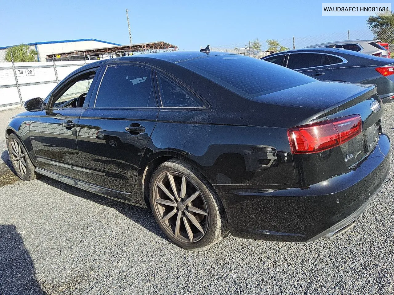 2017 Audi A6 Premium Plus VIN: WAUD8AFC1HN081684 Lot: 78077614