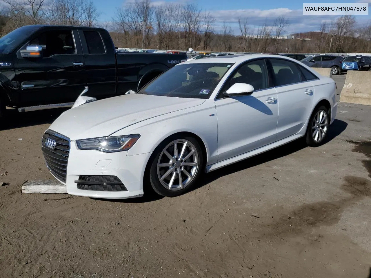 2017 Audi A6 Premium VIN: WAUF8AFC7HN047578 Lot: 78697284