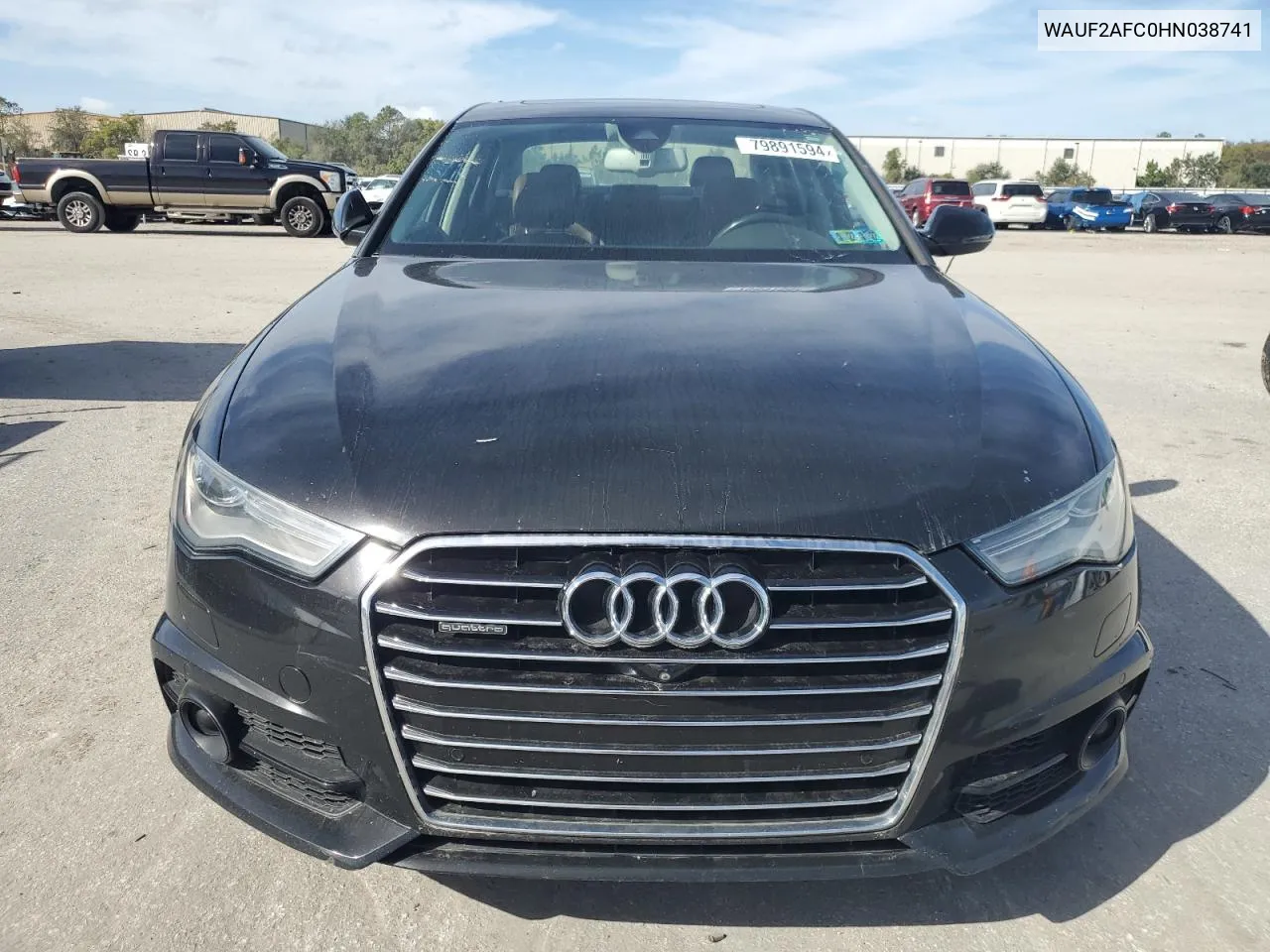 2017 Audi A6 Premium Plus VIN: WAUF2AFC0HN038741 Lot: 79891594