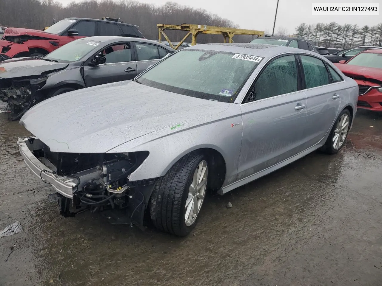 WAUH2AFC2HN127493 2017 Audi A6 Prestige