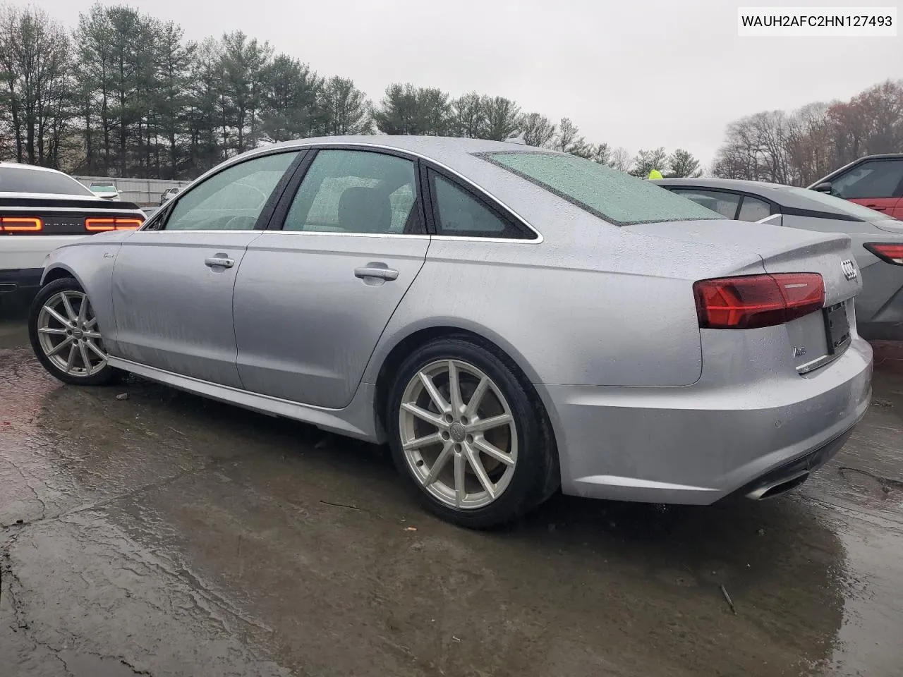 WAUH2AFC2HN127493 2017 Audi A6 Prestige