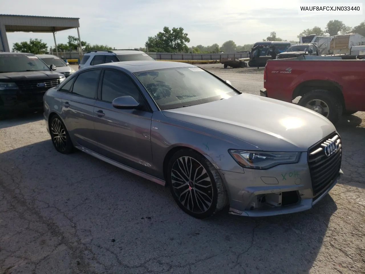 2018 Audi A6 Premium VIN: WAUF8AFCXJN033440 Lot: 58325724