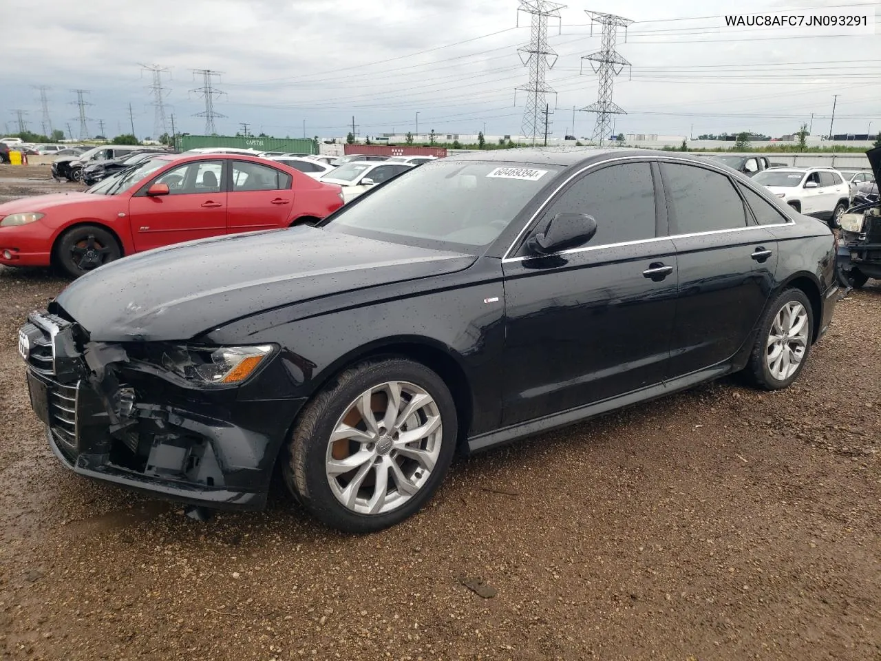 2018 Audi A6 Premium VIN: WAUC8AFC7JN093291 Lot: 60469394