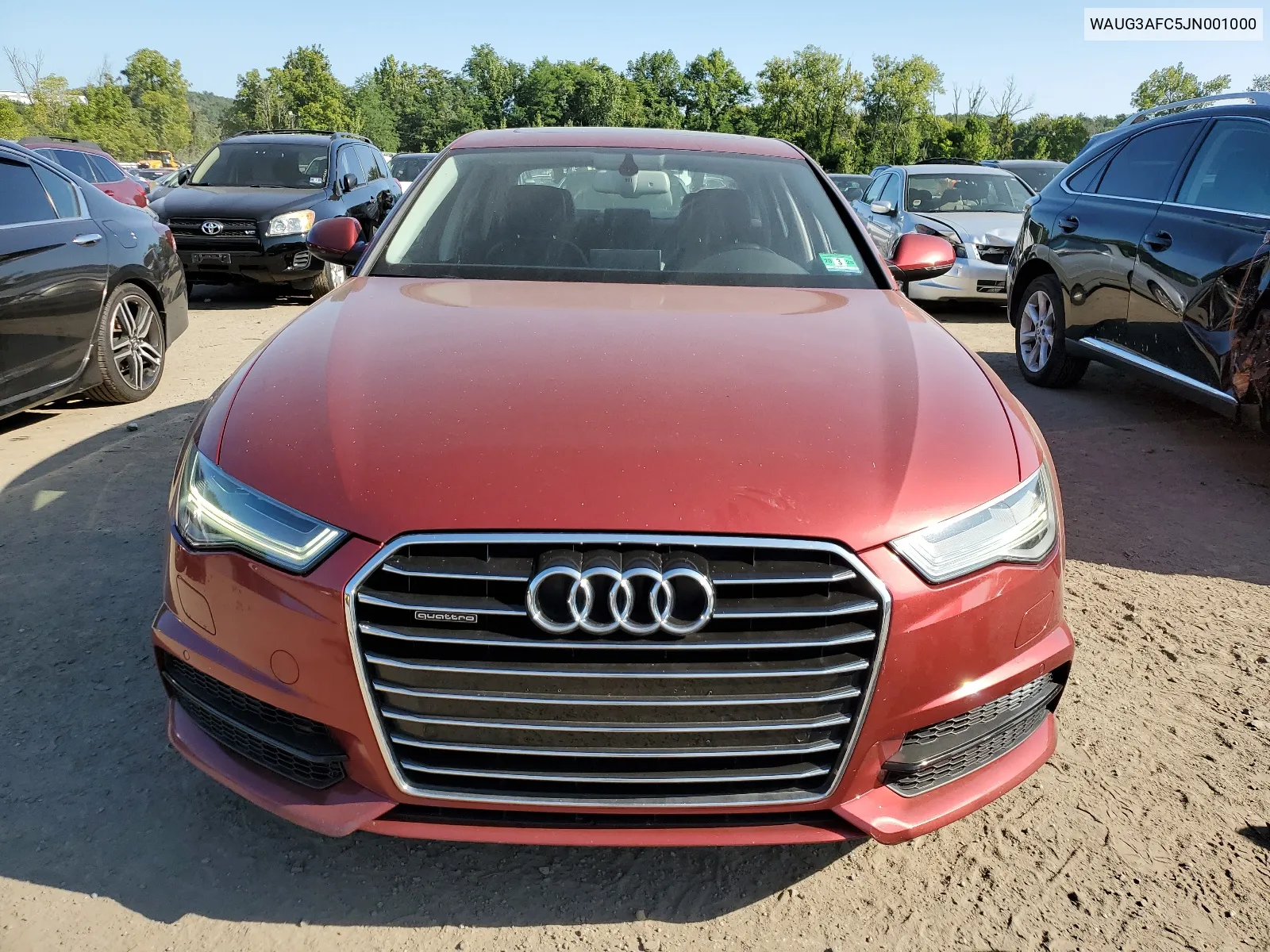 2018 Audi A6 Premium Plus VIN: WAUG3AFC5JN001000 Lot: 67649294