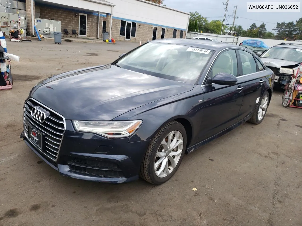 2018 Audi A6 Premium Plus VIN: WAUG8AFC1JN036652 Lot: 68319034