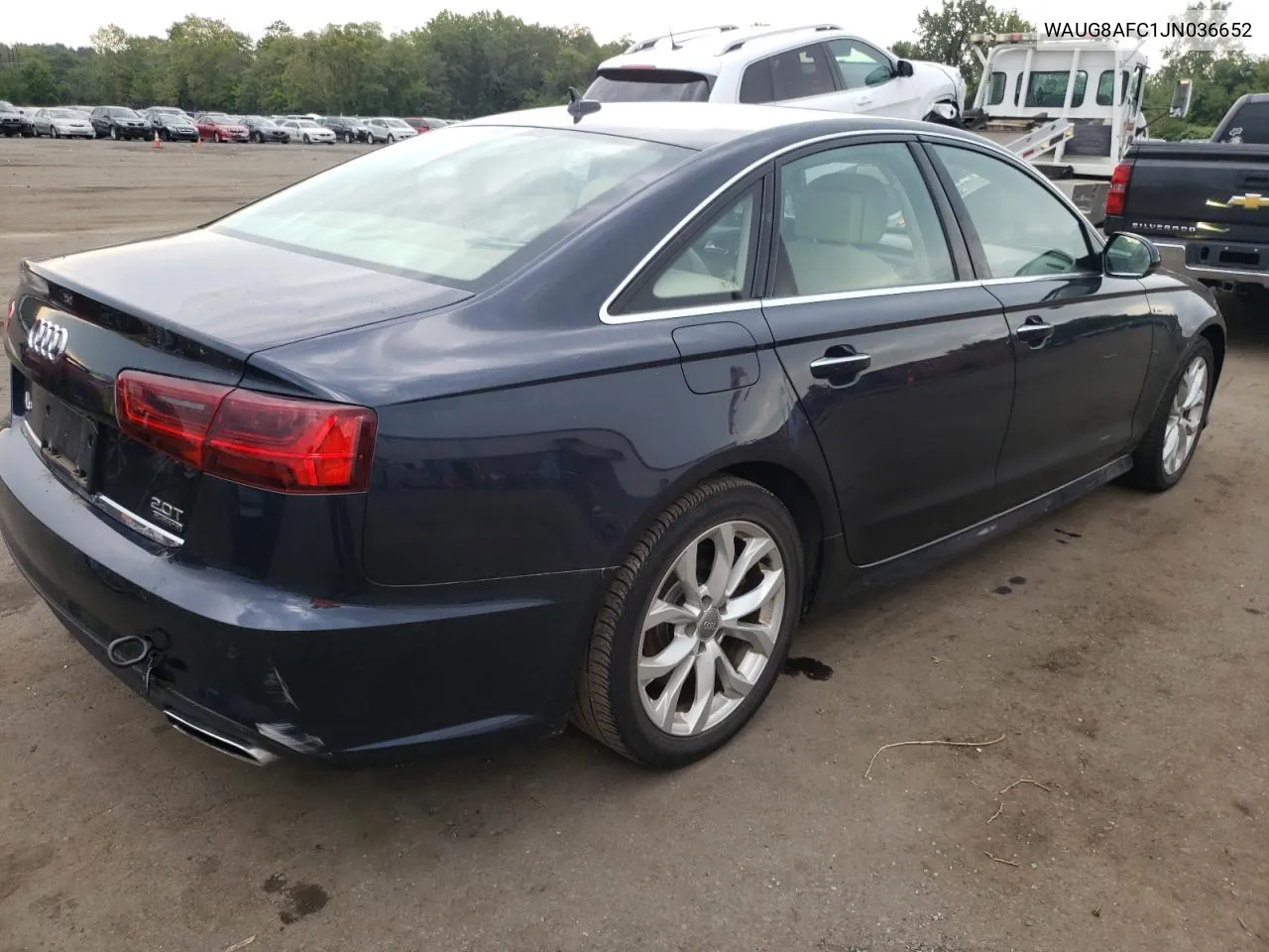 2018 Audi A6 Premium Plus VIN: WAUG8AFC1JN036652 Lot: 68319034