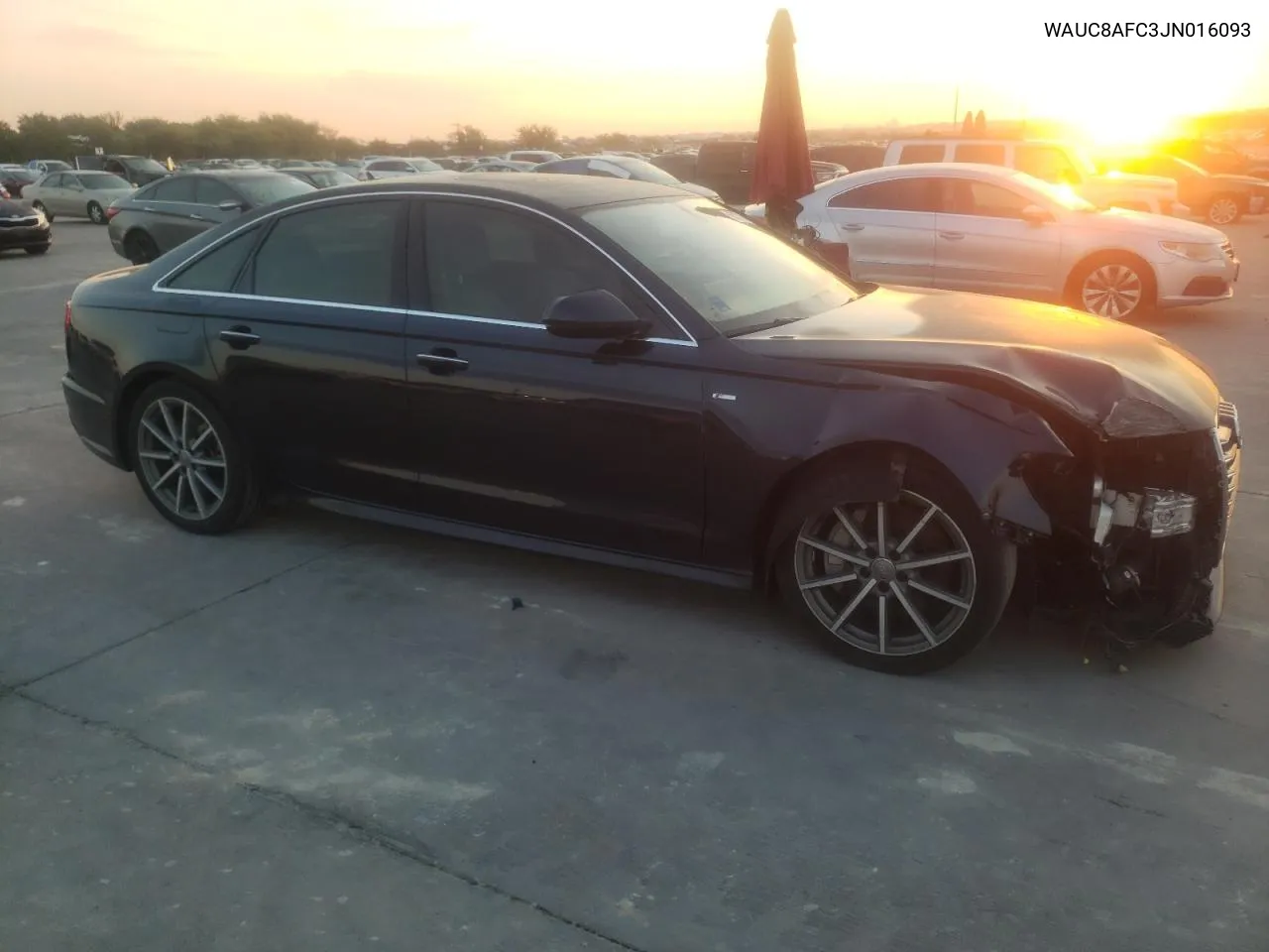 WAUC8AFC3JN016093 2018 Audi A6 Premium