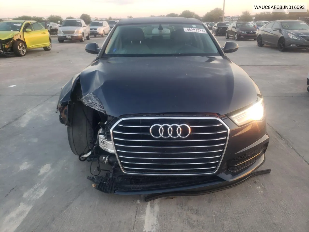 2018 Audi A6 Premium VIN: WAUC8AFC3JN016093 Lot: 68397314