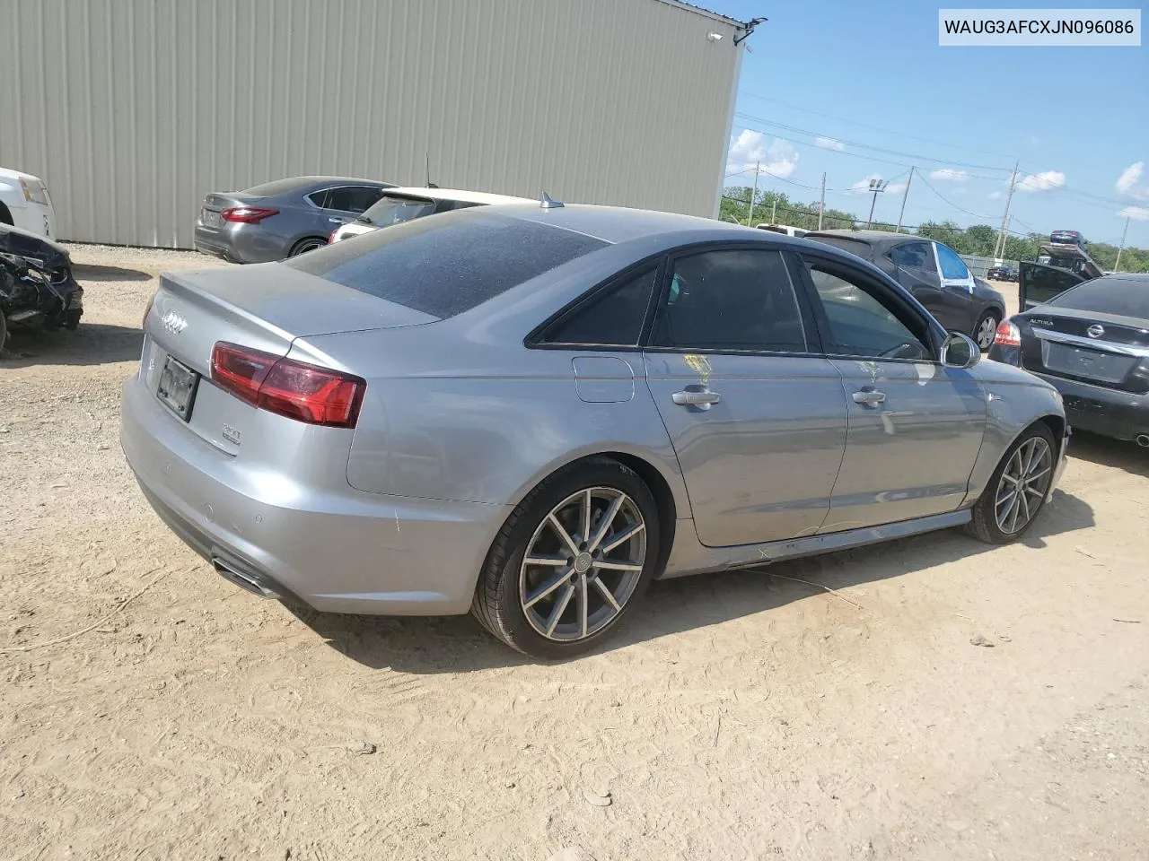 WAUG3AFCXJN096086 2018 Audi A6 Premium Plus