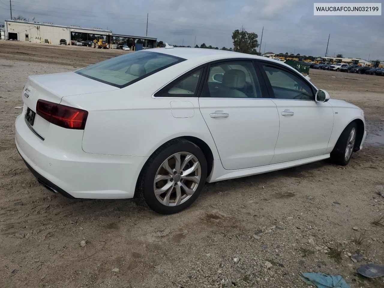 WAUC8AFC0JN032199 2018 Audi A6 Premium