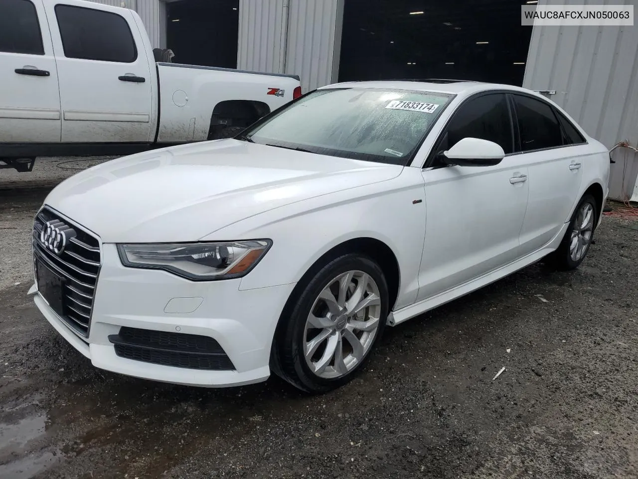 2018 Audi A6 Premium VIN: WAUC8AFCXJN050063 Lot: 71833174